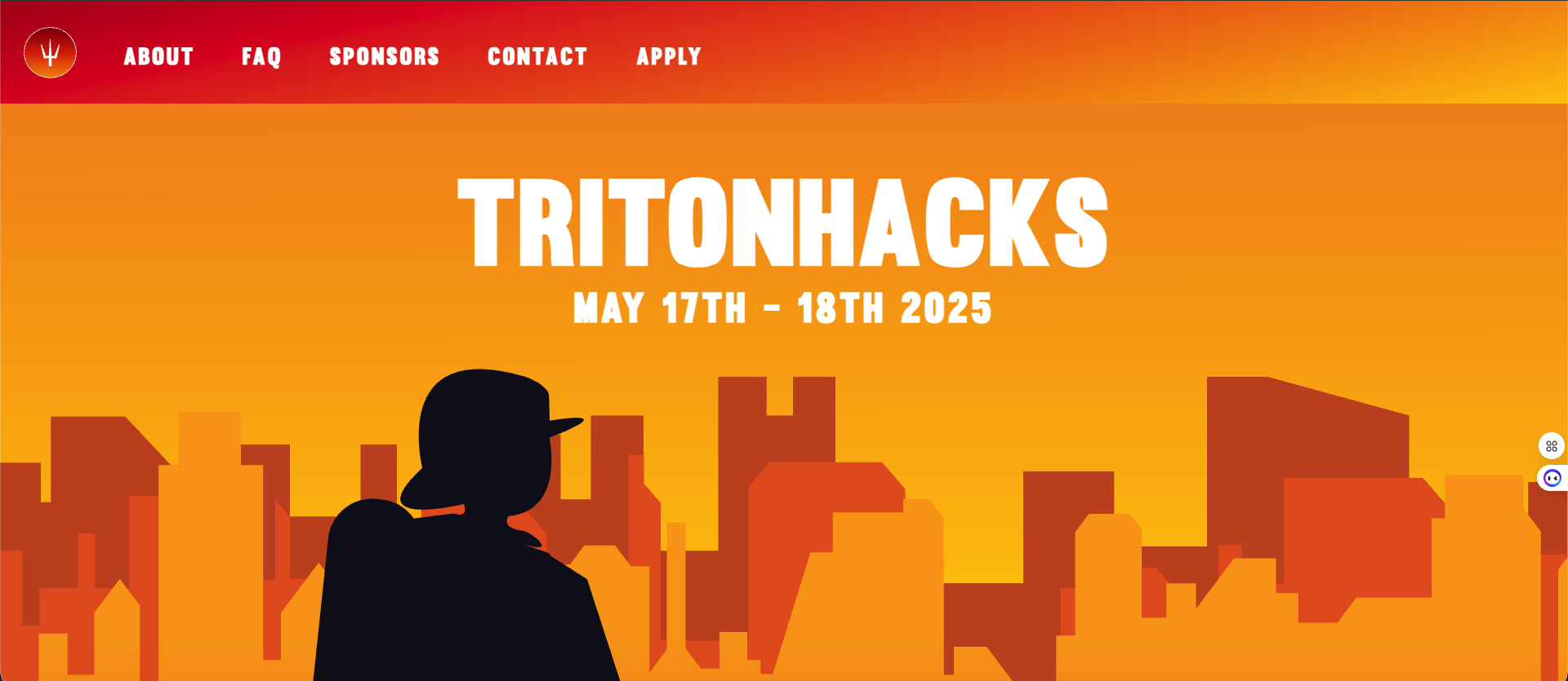 TritonHacks 2025 Landing Page