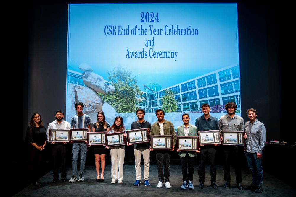 2024 CSE Undergraduate Award Winners